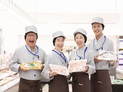 週3日～のベイシアで生鮮（精肉）スタッフ